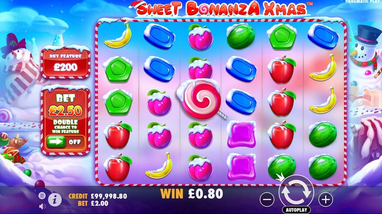 sweet bonanza xmas slot